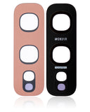 Replacement Back Camera Lens (Glass Only) With Adhesive Compatible with Samsung Galaxy S10E (Flamingo Pink) (10 Pack)