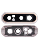 Replacement Back Camera Lens With Bracket / Bezel Compatible with Samsung Galaxy A80 (A805 / 2019) (Angel Gold)