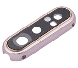 Replacement Back Camera Lens With Bracket / Bezel Compatible with Samsung Galaxy A80 (A805 / 2019) (Angel Gold)