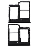 Replacement Dual Sim Card Tray Compatible with Samsung Galaxy A20E (A202 / 2019) (Black)