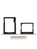 Replacement Sim Card + SD Card Tray Compatible with Huawei P8 (Mystic Champagne)