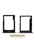 Replacement Sim Card + SD Card Tray Compatible with Huawei P8 Lite (Gold)