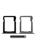Replacement Sim Card + SD Card Tray Compatible with Huawei P7 (Black)