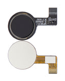 Replacement Fingerprint Reader With Flex Cable Compatible with Motorola Moto E6 Plus (XT2025 / 2019) (Polished Graphite)