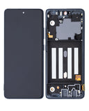 Replacement OLED Assembly With Frame Compatible with Samsung Galaxy A51 5G (A516 / 2020) (Non-Verizon 5G UW Frame) (Refurbished) (Prism Cube Black)
