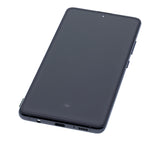 Replacement OLED Assembly With Frame Compatible with Samsung Galaxy A51 5G (A516 / 2020) (Non-Verizon 5G UW Frame) (Refurbished) (Prism Cube Black)