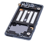 Replacement OLED Assembly With Frame Compatible with Samsung Galaxy A51 5G (A516 / 2020) (Non-Verizon 5G UW Frame) (Refurbished) (Prism Cube Black)