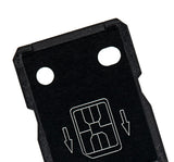 Replacement Dual Sim Card Tray Compatible with OnePlus 8 Pro (Onyx Black)
