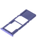 Replacement Single Sim Card Tray Compatible with Samsung Galaxy A50S (A507 / 2019) (Prism Crush Violet)