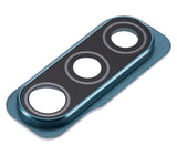 Replacement Back Camera Glass Lens and Cover Bezel Compatible with Samsung Galaxy A50S (A507 / 2019) (Prism Crush Green)
