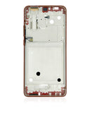 Replacement Mid-Frame Housing Compatible with Motorola One Hyper (XT2027 / 2020) (Dark Amber)