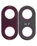 Replacement Back Camera Lens (Glass Only) With Adhesive Compatible with Motorola One Hyper (XT2027 / 2020) (Fresh Orchid)