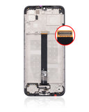 Replacement LCD Assembly With Frame Compatible with Motorola One Fusion (XT2073 / 2020) (Refurbished) (Black)