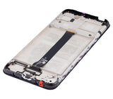 Replacement LCD Assembly With Frame Compatible with Motorola One Fusion (XT2073 / 2020) (Refurbished) (Black)