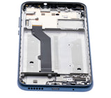 Replacement LCD Assembly With Frame Compatible with Motorola Moto E (XT2052 / 2020) (Refurbished) (Midnight Blue)