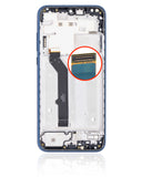 Replacement LCD Assembly With Frame Compatible with Motorola Moto E (XT2052 / 2020) (Refurbished) (Midnight Blue)