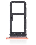 Replacement Dual Sim Card Tray Compatible with Motorola Moto E7 (XT2095 / 2020) (Satin Coral)