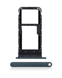 Replacement Dual Sim Card Tray Compatible with Motorola Moto E7 (XT2095 / 2020) (Mineral Gray)