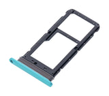 Replacement Single Sim Card Tray Compatible with Motorola Moto E7 (XT2095 / 2020) (Aqua Blue)