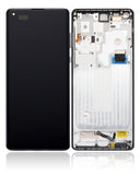 Replacement OLED Assembly With Frame Compatible with Motorola Moto Edge Plus (XT2061 / 2020) (Refurbished) (Black)