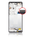 Replacement OLED Assembly With Frame Compatible with Motorola Moto Edge Plus (XT2061 / 2020) (Refurbished) (Black)