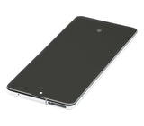 Replacement OLED Assembly With Frame Compatible with Samsung Galaxy A51 5G (A516 / 2020) (Non-Verizon 5G UW Frame) (Refurbished) (Prism Cube White)