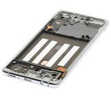 Replacement OLED Assembly With Frame Compatible with Samsung Galaxy A51 5G (A516 / 2020) (Non-Verizon 5G UW Frame) (Refurbished) (Prism Cube White)
