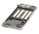 Replacement OLED Assembly With Frame Compatible with Samsung Galaxy A51 5G (A516 / 2020) (Non-Verizon 5G UW Frame) (Refurbished) (Prism Cube White)
