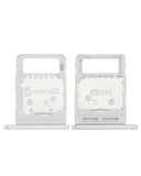Replacement Sim Card Tray Compatible with Samsung Galaxy Tab S7 11" (T870 / T875 / T876) (2020) (Silver)