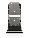 Replacement Dual Sim Card Tray Compatible with Motorola Edge 5G (XT2063 / 2020) (Thunder Gray)