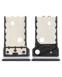 Replacement Single Sim Card Tray Compatible with Motorola Edge 5G (XT2063 / 2020) (Baltic Gray)