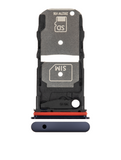 Replacement Single Sim Card Tray Compatible with Motorola Edge Plus 5G (XT2061 / 2020) (Deep Indigo / Blue)