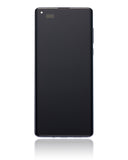 Replacement OLED Assembly With Frame Compatible with Motorola Edge 5G (XT2063 / 2020) (Refurbished) (Solar Black)