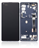 Replacement OLED Assembly With Frame Compatible with Motorola Edge 5G (XT2063 / 2020) (Refurbished) (Solar Black)