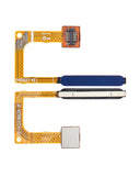 Replacement Fingerprint Reader With Flex Cable Compatible with Motorola Moto G 5G Plus (XT2075 / 2020) / G100 (XT2125-4 / 2021) (Oxford Blue)