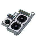 Replacement Back Camera Module (Wide & Telephoto & Depthvision) Compatible with Samsung Galaxy S20 Plus / 5G (US Version) (Used OEM Pull: Grade A)