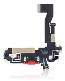Replacement Charging Port Flex Cable Compatible with Apple iPhone 12 / 12 Pro (Aftermarket Plus) (Red)