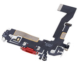 Replacement Charging Port Flex Cable Compatible with Apple iPhone 12 / 12 Pro (Aftermarket Plus) (Red)