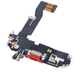 Replacement Charging Port Flex Cable Compatible with Apple iPhone 12 / 12 Pro (Aftermarket Plus) (Red)