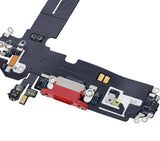 Replacement Charging Port Flex Cable Compatible with Apple iPhone 12 / 12 Pro (Aftermarket Plus) (Red)