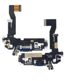 Replacement Charging Port Flex Cable Compatible with Apple iPhone 12 / 12 Pro (Aftermarket Plus) (Pacific Blue)