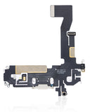 Replacement Charging Port Flex Cable Compatible with Apple iPhone 12 / 12 Pro (Aftermarket Plus) (Silver)