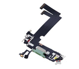 Replacement Charging Port Flex Cable Compatible with Apple iPhone 12 Mini (Aftermarket Plus) (Green)