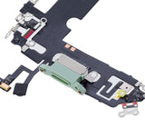 Replacement Charging Port Flex Cable Compatible with Apple iPhone 12 Mini (Aftermarket Plus) (Green)