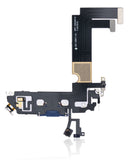 Replacement Charging Port Flex Cable Compatible with Apple iPhone 12 Mini (Aftermarket Plus) (Blue)