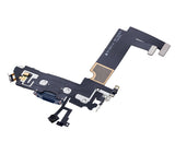 Replacement Charging Port Flex Cable Compatible with Apple iPhone 12 Mini (Aftermarket Plus) (Blue)