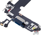 Replacement Charging Port Flex Cable Compatible with Apple iPhone 12 Mini (Aftermarket Plus) (Blue)