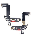 Replacement Charging Port Flex Cable Compatible with Apple iPhone 12 Mini (Aftermarket Plus) (Red)