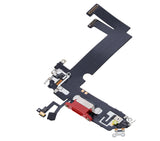 Replacement Charging Port Flex Cable Compatible with Apple iPhone 12 Mini (Aftermarket Plus) (Red)