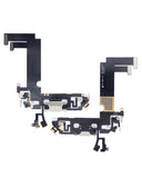Replacement Charging Port Flex Cable Compatible with Apple iPhone 12 Mini (Aftermarket Plus) (White)